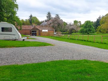 Visitor image of the well kept pitches and grounds and fantastic views