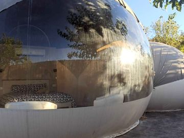 Geodesic dome exterior