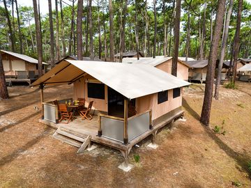 Tent exterior