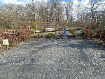 Small hardstanding pitch
