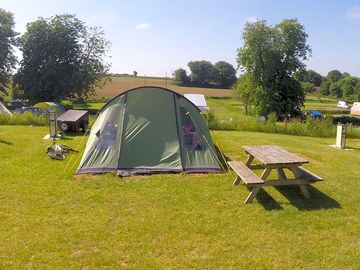 Fully-serviced grass pitch