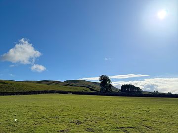 Non-electric grass tent or motorhome pitch