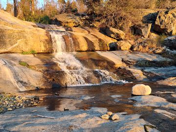 The falls running through musick cove