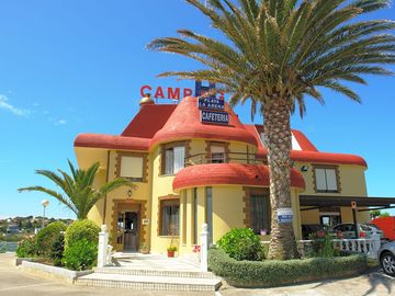 Main building and reception