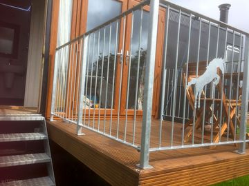 The elevated sun decks provide a safe and comfortable place to watch the wildlife or just enjoy