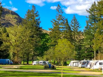 Touring hardstanding pitches