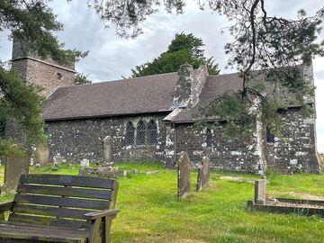 The neighbouring church