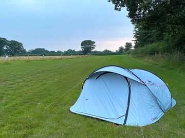 All pitched up