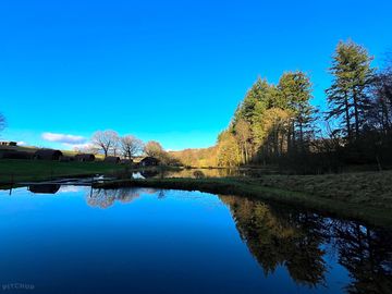 Stunning silhouette over the lakes