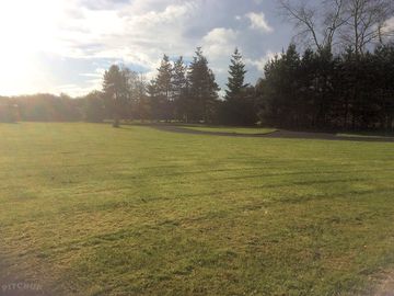 Sunset at the site