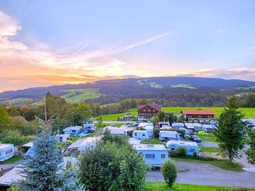 Pitches in bavarian countryside