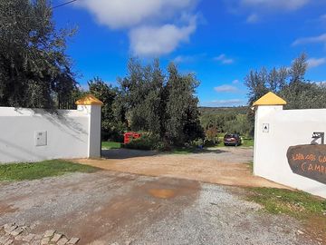 Entrance to the site