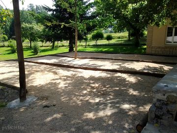 Pétanque field