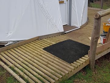 Deck area
