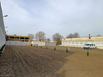 View across the pitches