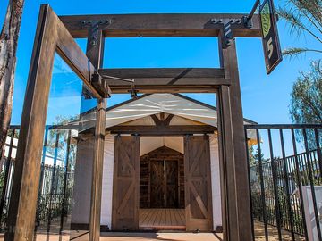Tiki Tent exterior