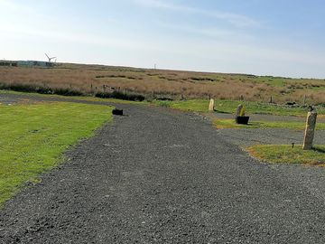 Track to the pitches