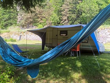 On-site touring caravan