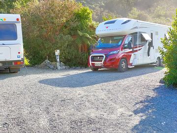 Powered caravan sites