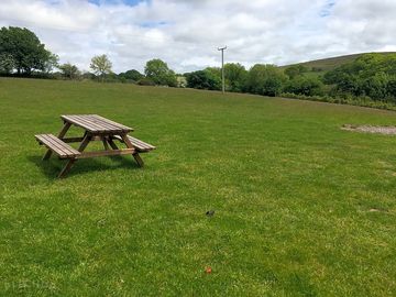 A view of the camping field