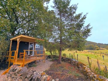 The decking area. To sit and relax and enjoy the beautiful views