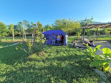 Tent pitch