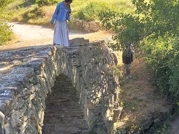 Local walks lead to a roman-era bridge
