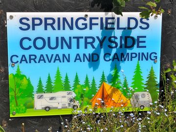 Springfields countryside caravan and camping.