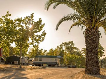 Caravan pitches