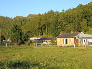 A view of the farm from the fields (added by manager 18 Dec 2023)