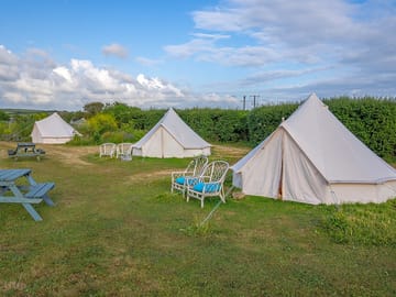 The bell tents (added by manager 28 Jun 2023)