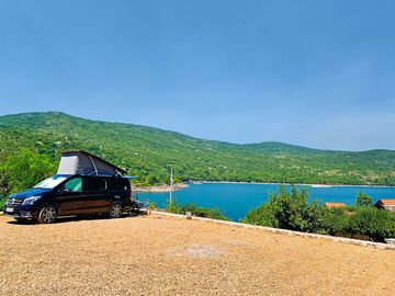 Pitches with lake view