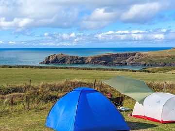 Visitor image of the stunning views from Eco Caerhys Camping (added by manager 23 Mar 2023)