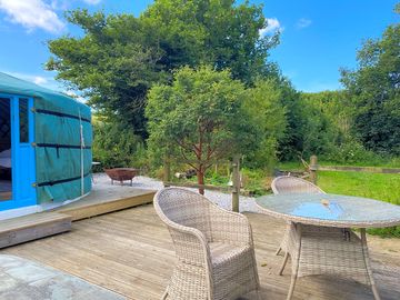 Deck and chairs