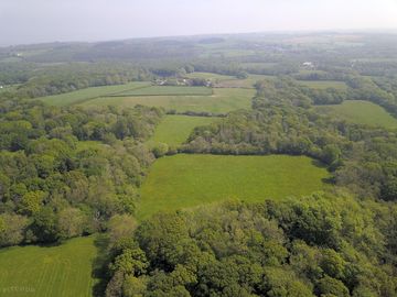 Aerial view of the location