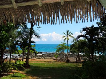 View from the restaurant