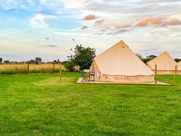 Visitor image of the lots of space between tents and gorgeous surroundings (added by manager 11 Oct 2022)