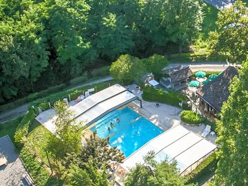 Aerial view of the pool (added by manager 10 Aug 2023)