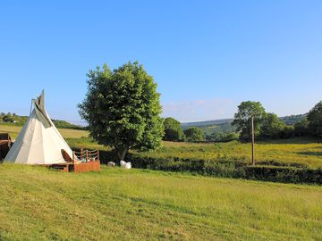 View of the tipi (added by manager 31 Jul 2022)