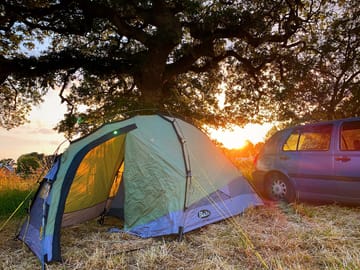 Watch the sun set right from your tent (added by manager 22 Jul 2021)