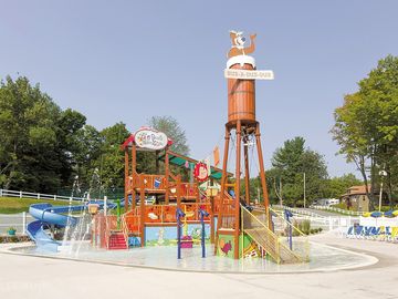 Water play area