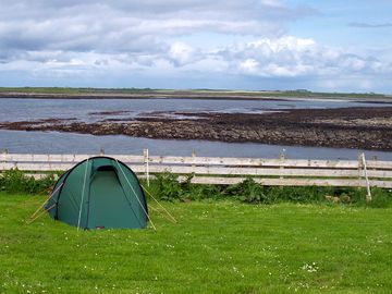 Pitches with view of the sea