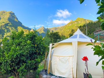 Surrounded by mountains