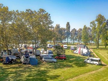 Pitches with views of Lake Balaton