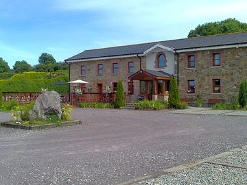 The entrance