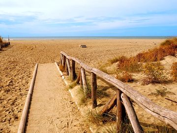 The way to the beach