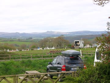 View of Haytor from the mixed pitch (added by manager 19 Feb 2015)