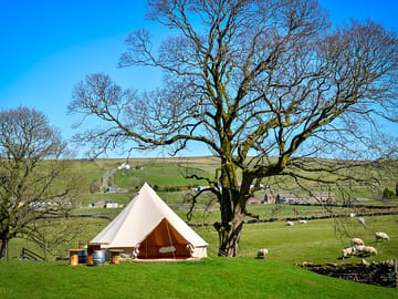 Bell tent with stunning view (added by manager 25 Apr 2021)
