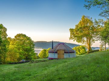 Yurt setting