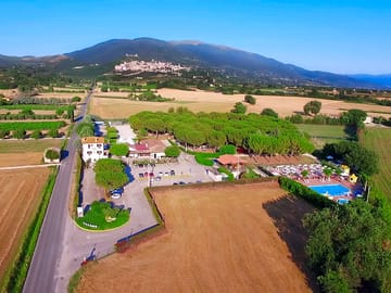 Aerial view of the campsite (added by manager 24 Nov 2017)